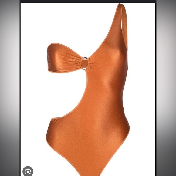 Oseree Glow Asymmetric cut out one shoulder one piece swimsuit. NWOT - Picture 14 of 15